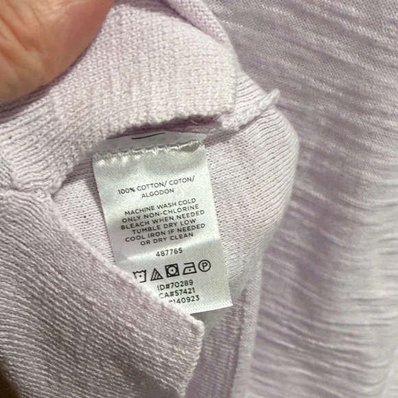 NWT Ann Taylor LOFT Size Medium Crewneck Lightweight Sweater - Picture 6 of 8